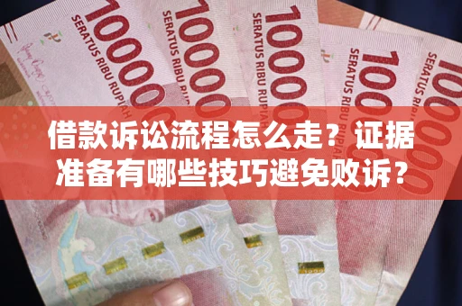 武汉借款诉讼流程怎么走？证据准备有哪些技巧避免败诉？