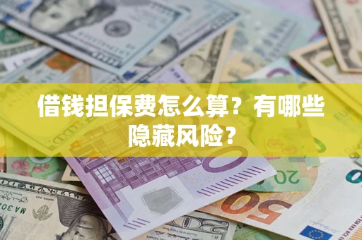 武汉借钱担保费怎么算？有哪些隐藏风险？
