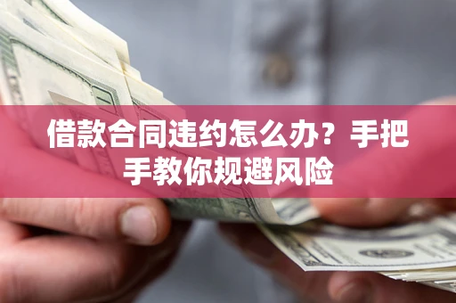 武汉借款合同违约怎么办？手把手教你规避风险