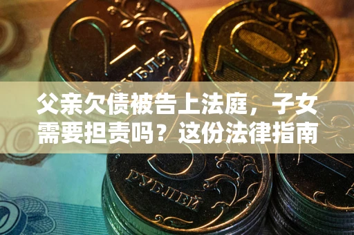 武汉父亲欠债被告上法庭，子女需要担责吗？这份法律指南必须看完
