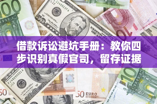 武汉借款诉讼避坑手册：教你四步识别真假官司，留存证据不踩雷