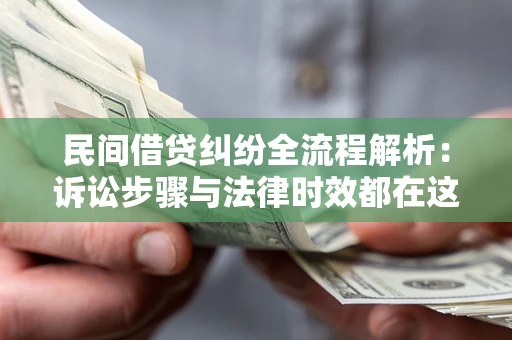 武汉民间借贷纠纷全流程解析：诉讼步骤与法律时效都在这儿了