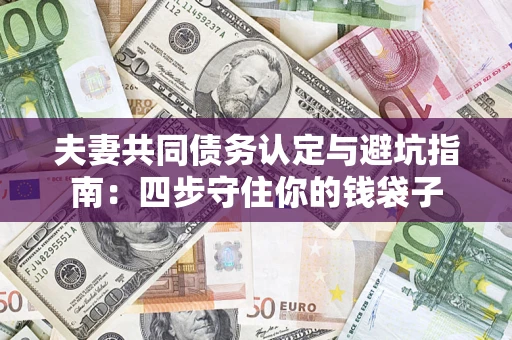 武汉夫妻共同债务认定与避坑指南：四步守住你的钱袋子