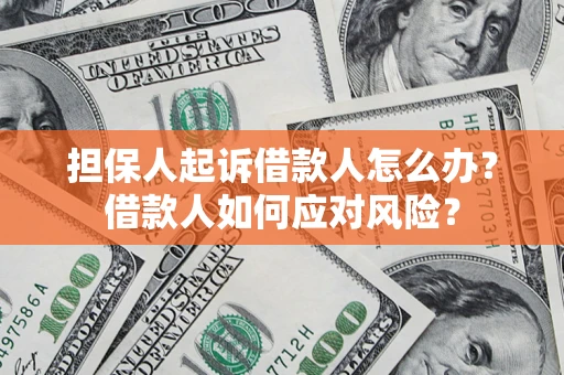 武汉担保人起诉借款人怎么办？借款人如何应对风险？