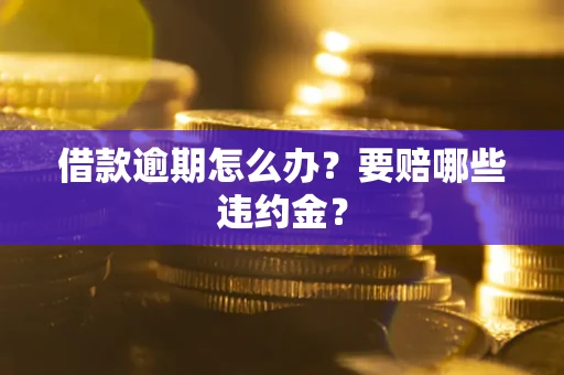 武汉借款逾期怎么办？要赔哪些违约金？