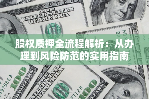 武汉股权质押全流程解析：从办理到风险防范的实用指南