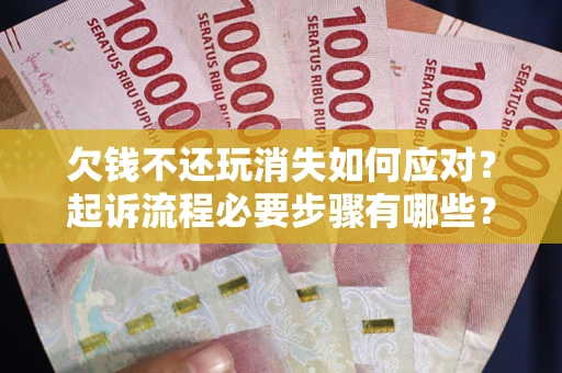 武汉欠钱不还玩消失如何应对？起诉流程必要步骤有哪些？