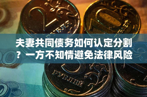 武汉夫妻共同债务如何认定分割？一方不知情避免法律风险必看！